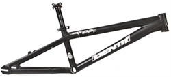 Identiti Krisis MX BMX Race Frame, Pro 7075 DB Alloy - 515.5mm TT (20.3") Ano Sort
